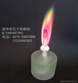 colored flame torch candles oil candle