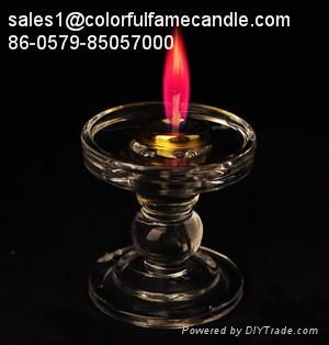 colored flame torch candles oil candle 3