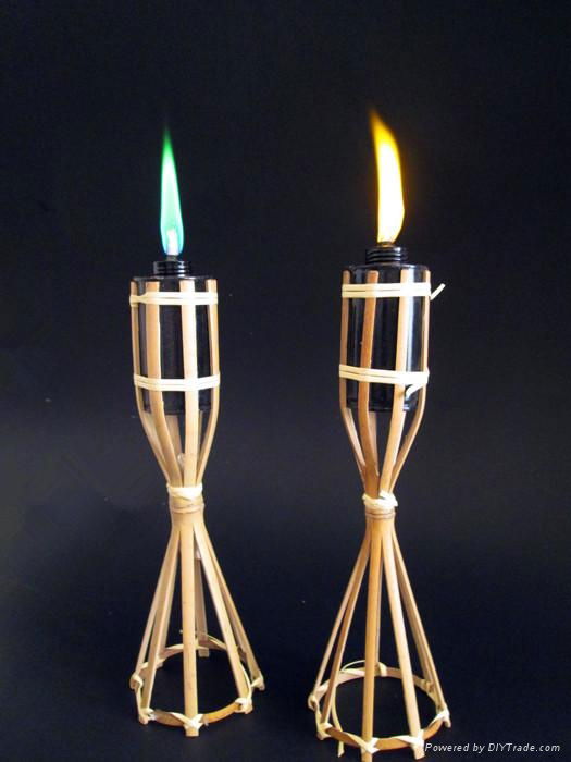 color flame torch candles oil candle wholesale 3