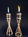 color flame torch candles oil candle wholesale 3