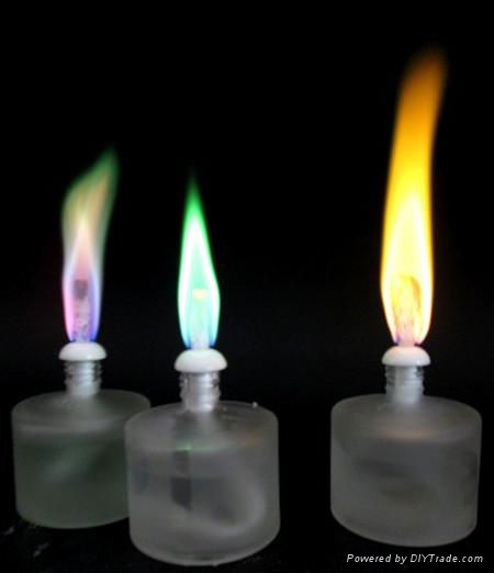 color flame torch candles oil candle wholesale 5