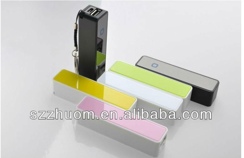 Gift power bank for Mobile with 2600mAh capacity ZM--2200A  2