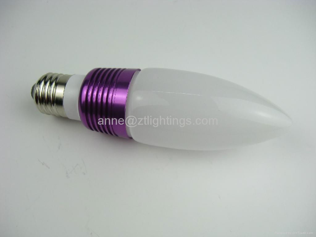 Factory design 3w led candle lights and led bulb lights 2