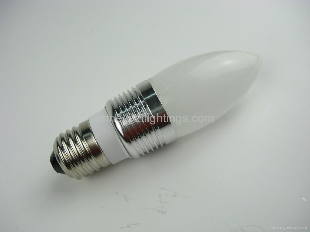 Factory design 3w led candle lights and led bulb lights 3