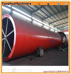 Energy saving sawdust rotary dryer