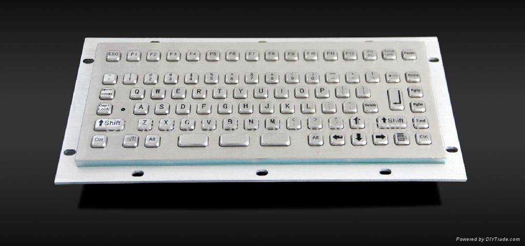 Mini Metal keyboard with US font