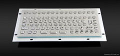 Mini Metal keyboard with US font