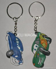 PVC key chain