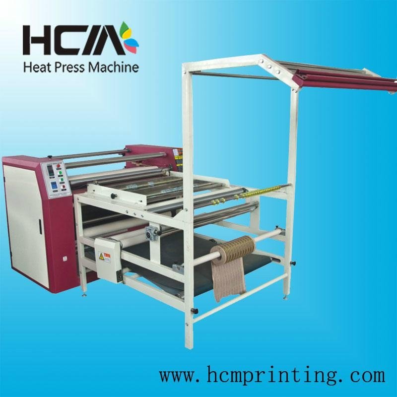 Roller ribbon sublimation heat press machine with CE