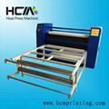 Roller type heat priting machine only for fabric 