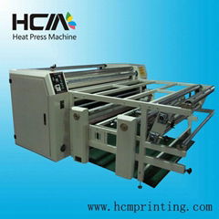 Large and economical roll to roll clothes imaging press machine