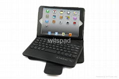 K61-2Sepratable Bluetooth Keyboard for ipad mini with protective case