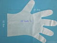 LDPE medical disposable plastic gloves 1