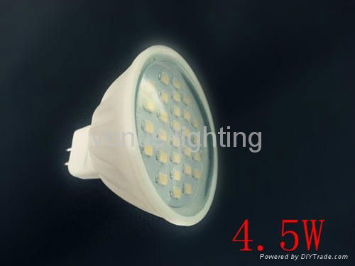 LED lights for interior use MR16 spot light  4.5W