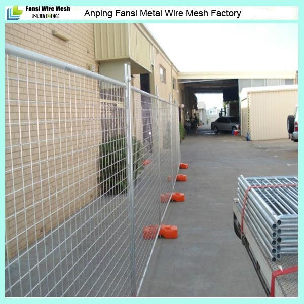 Hot dipped galvanized temporary fence 4