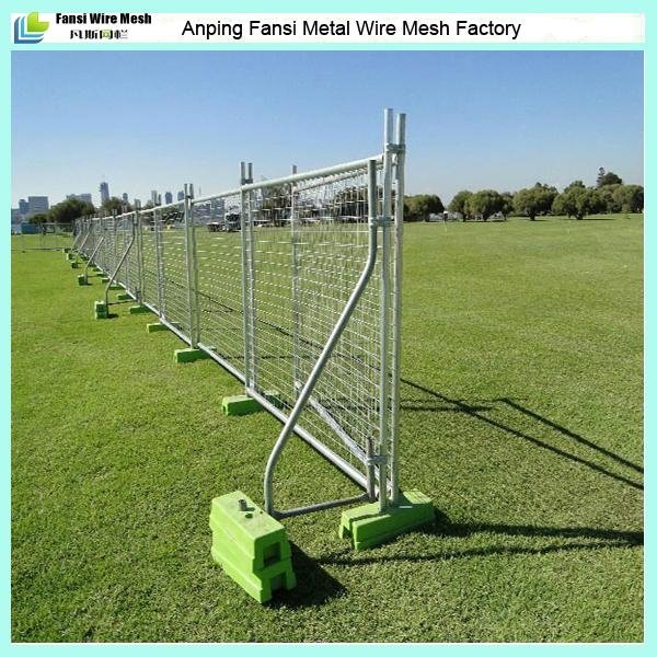 Hot dipped galvanized temporary fence 5