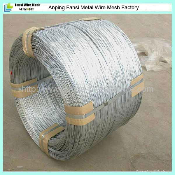 Galvanized wire with best price(manufacturer) 3