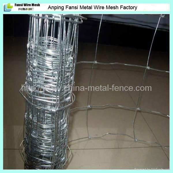 High tensile hot dipped galvanized pasture fences