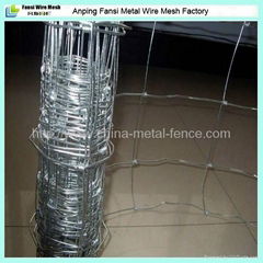 High tensile hot dipped galvanized pasture fences