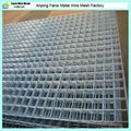 Welded wire mesh panel for construction