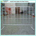 Durable and mobile crowd control barriers 1