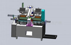 Reinforcement sleeve chamfering machine