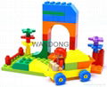plastic toy building block