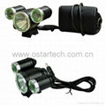 Super power Cree xml u2 led bike light kit SG-B1800 4