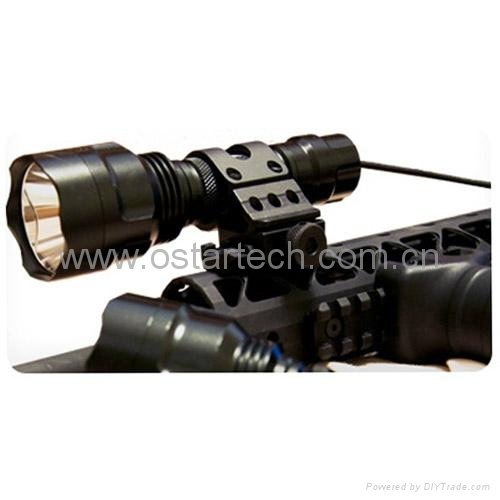 Red/Green Hunting Torch rechargeable and waterproof light 4