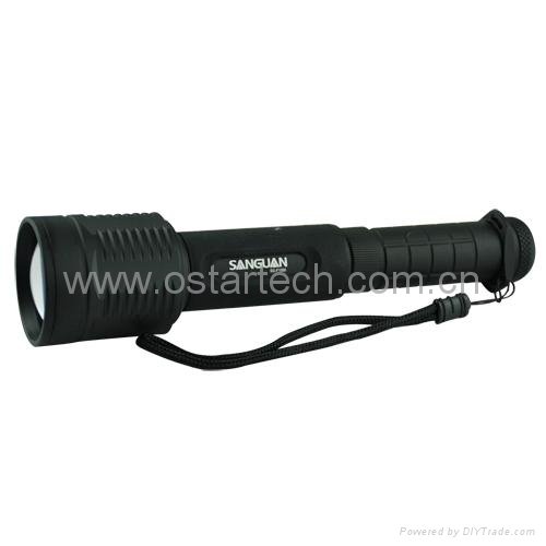 Tactical Zoonable/adjustable LED Flashlight cree xml t6 led 3