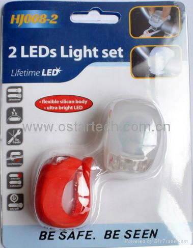 Silicone ultra bright bike light  5