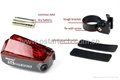 red laser tail light led for bicycles  2