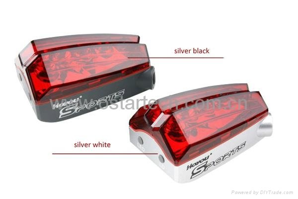 red laser tail light led for bicycles  4