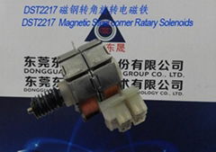 Magnetic steel corner Rotary Solenoids