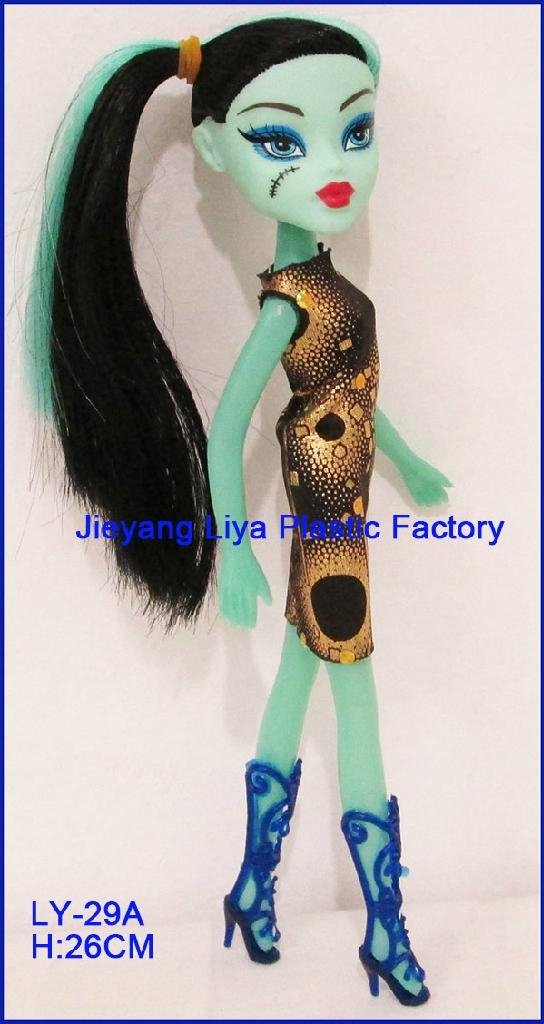 Plastic Fashion Monster High Doll For Girls 2