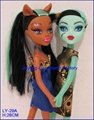 Plastic Fashion Monster High Doll For Baby 3