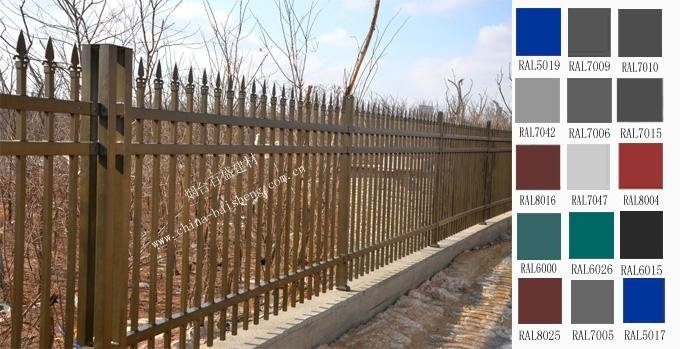 Baisheng New-type Galvanized Steel Outdoor Security Fence(BSS) 4