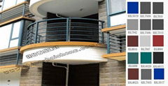 Hot-dip zinc galvanized steel Decorative balcony fence(BSY2)