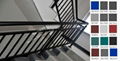 Galvanized steel pipe stair handrail(BSH2) 2