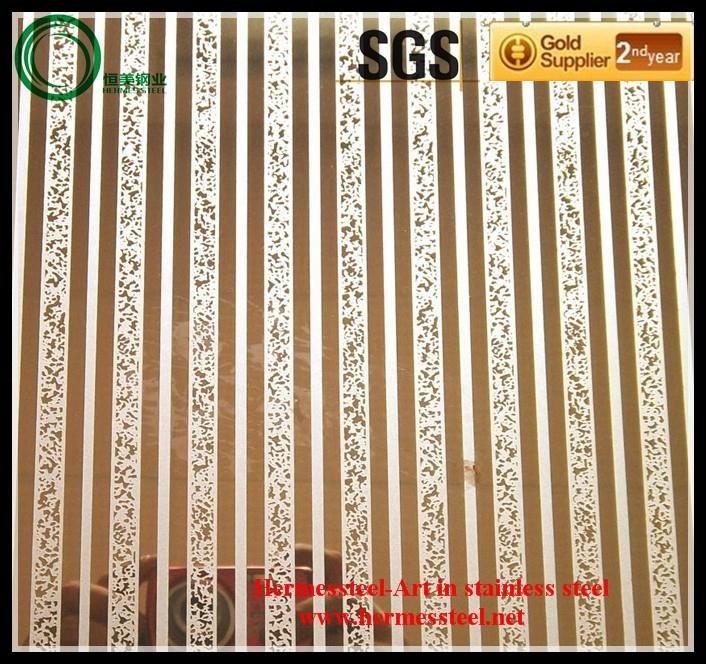 latest cheap etched stainless steel sheet