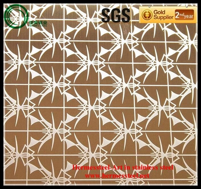 latest cheap etched stainless steel sheet 5
