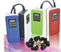 multi-functional 90W Automatic 7colors Adapter power supply with LCD and USB 5V 