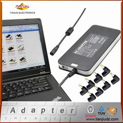 Auto tips Super slim Universal notebook adapter for Home with USB port. USB5V1A