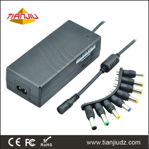 70W manual Universal ac adaptor with 8pcs different tips suitable for most noteb