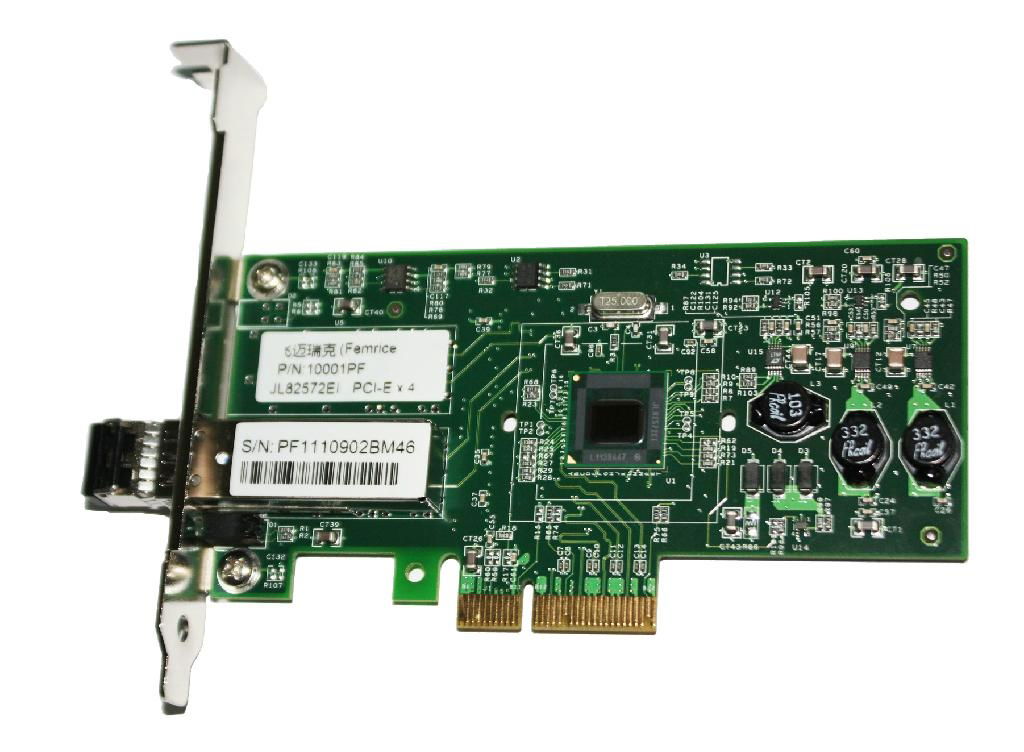 One sfp port Gigabit Ethernet Network Card  fiber optical network card