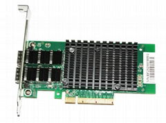 CIE Dual Port / X8 Lane PCI Express IEEE 802.3 10G Ethernet Card