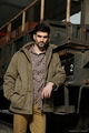 New arrival Winter mens cotton coat with zipper design 2