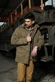 New arrival Winter mens cotton coat with zipper design 4