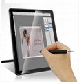 15'' LED interactiv capacitive drawing tablet mornitor multi-dual touch panel 1