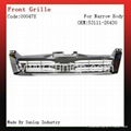 Toyota hiace car part chrome Front Grille #000474 Hiace wide body hiroof front g 5